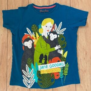 Piccolina Jane Goodall tee